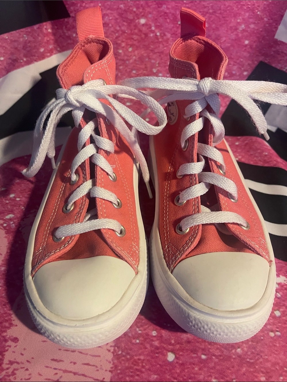 High-Top Kids Canvas Converse Sneakers